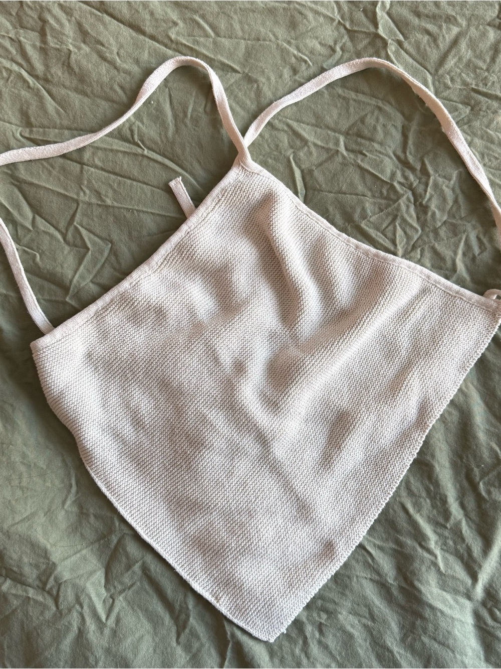 Zara open back crop top